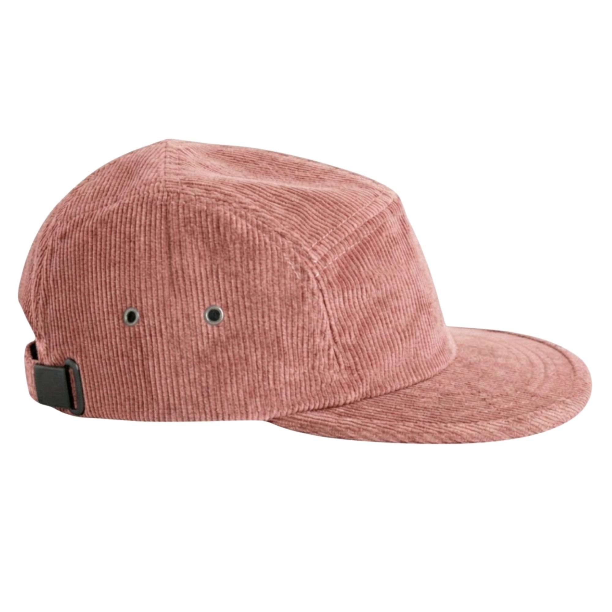 Casquette CAMPER rose personnalisable vue de coté droit