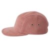 Casquette CAMPER rose personnalisable vue de coté gauche