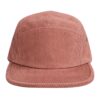 Casquette CAMPER rose personnalisable vue de face