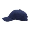 CLASSIC_BLEU_MARINE_COTE_GAUCHE.jpg Casquette CLASSIC bleu marine personnalisable vue de coté gauche