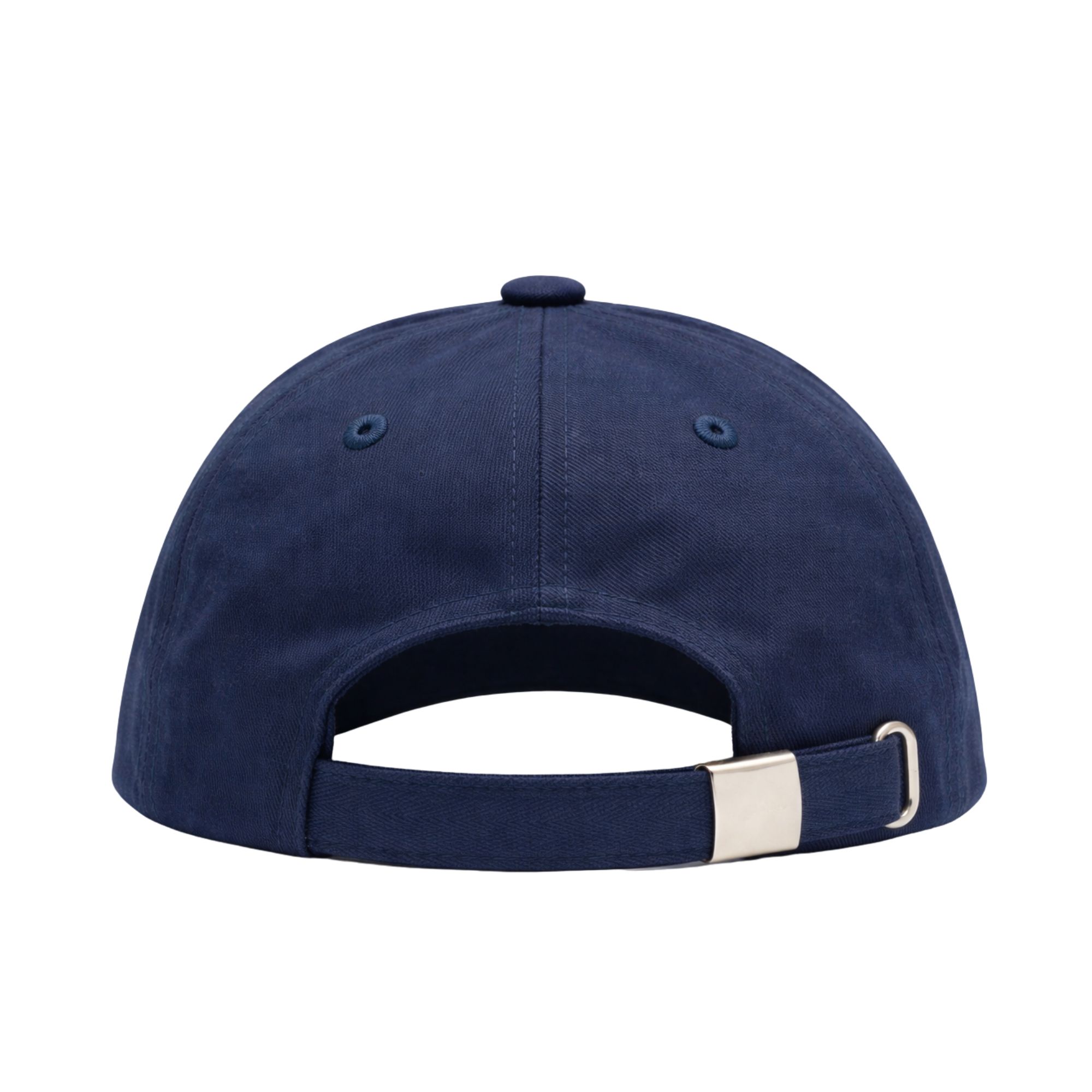 CLASSIC_BLEU_MARINE_DOS.jpg Casquette CLASSIC bleu marine personnalisable vue de dos