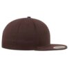 CLASSIC_SNAPBACK_MARRON_DROIT Casquette SNAPBACK CLASSIC marron personnalisable vue de coté droit