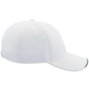 Casquette ESTORIL blanche personnalisable vue de coté droit