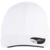 Casquette ESTORIL blanche personnalisable vue de face