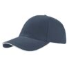 Casquette LIBERTY SANDWICH bleu marine/beige personnalisable vue de