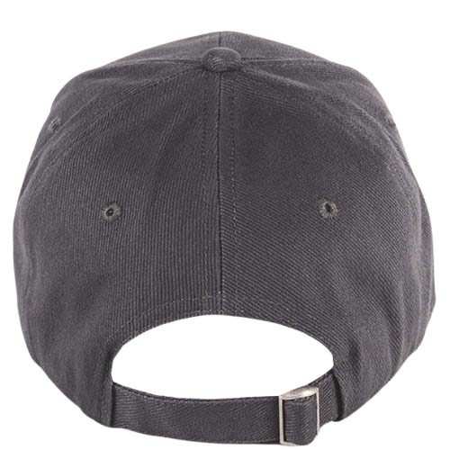 Casquette PROSTYLE gris foncé personnalisable vue de dos