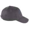 Casquette PROSTYLE gris foncé personnalisable vue de coté droit