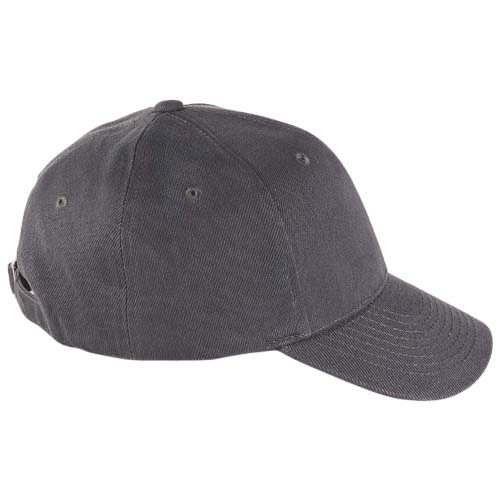 Casquette PROSTYLE gris foncé personnalisable vue de coté droit