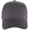 Casquette PROSTYLE gris foncé personnalisable vue de face