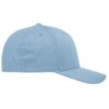 Casquette FLEX bleu ciel personnalisable vue de coté droit