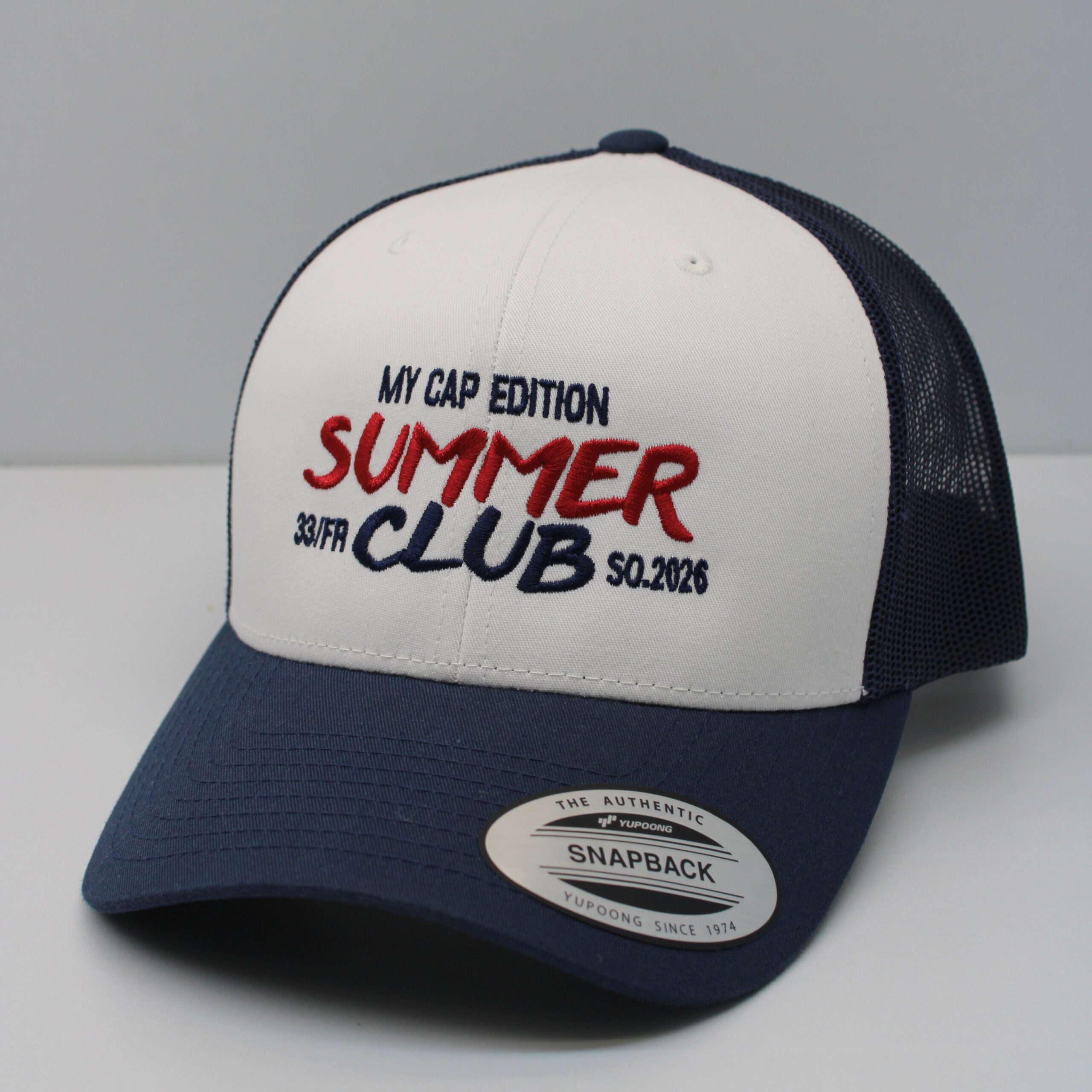 casquette Summer club my cap collection