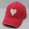 casquette coeur rouge my cap collection